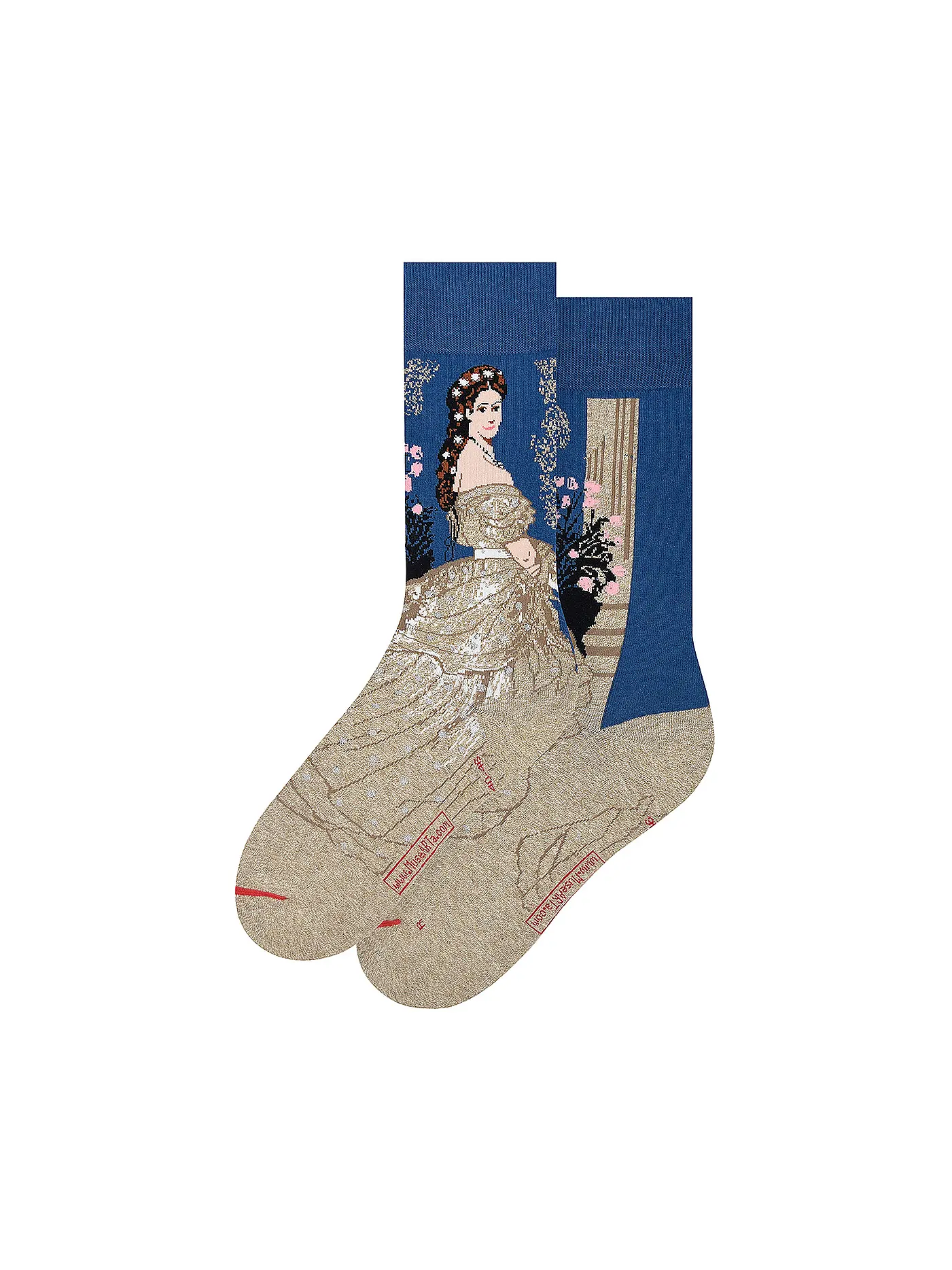 MUSEARTA | Herren Socken KAISERIN SISSI beige-multi (40-46) | 